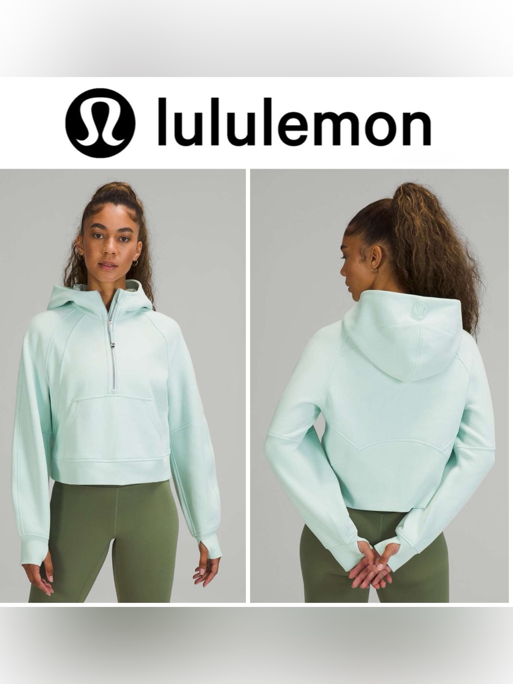 🍋 Lululemon Scuba Oversized Half-Zip Hoodie